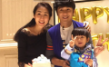 陳浩民為妻子慶30歲生日 蔣麗莎挺大肚身材纖瘦