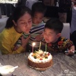 胡可40岁庆生与爱子吹蜡烛 老公沙溢隔空送祝福