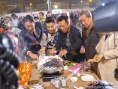 汪明荃出席TVB周年慶祝宴 一桌僅有兩鍋菜顯簡樸