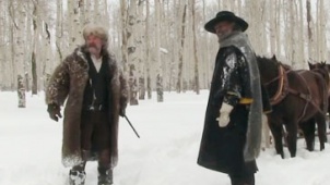《八恶人》幕后拍摄直击 剧组雪天雪地实景实拍