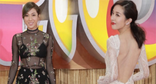 香港TVB2015台庆 众花旦红毯斗艳拼胸拼身材