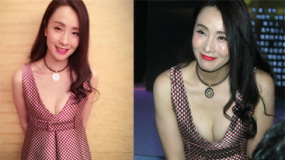 徐峥妻子小陶虹深V上阵出席活动 大秀丰满身材