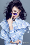 邓家佳杂志时尚大片曝光 秀长美腿显活力十足