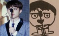 EXO“超重點”手繪畫像笑翻粉絲 D.O.“躺槍”