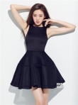 中了太子妃的毒 张天爱现代装性感写真英气冷艳
