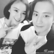 《我和黑粉结婚》杀青 袁姗姗与朴灿烈卖萌合影