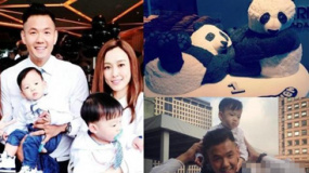 范玮琪为双胞胎儿子办周岁派对 小寿星帅气可爱