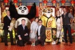 黃磊多多助陣《功夫熊貓3》見面會 現(xiàn)場PK踢毽子