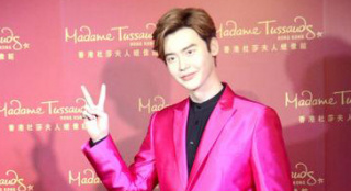 李鐘碩助陣蠟像揭幕 韓星成中國小鮮肉最大對手