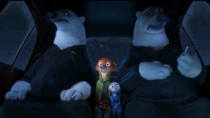 《疯狂动物城》中文片段 狐狸兔警官遭北极熊挟持