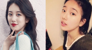 韓國女星素顏照對比 清新脫俗不化妝也美麗