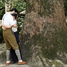 日本的天空下