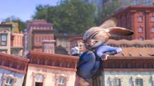《疯狂动物城》片段 兔警官上演“小人国大冒险”