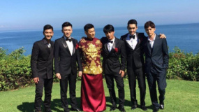 吳奇隆劉詩詩婚禮伴郎團現(xiàn)身 小虎隊高清同框出爐