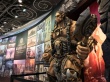 《魔兽》主题展上海开幕 莱恩国王雕像栩栩如生