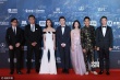 彭顺《我的战争》剧组亮相 刘烨、王珞丹黑白配