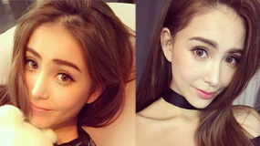 昆凌晒自拍秀性感锁骨 娇俏可人神似洋娃娃