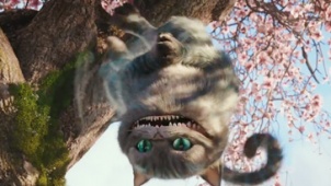 《爱丽丝梦游仙境2》国际版预告 柴郡猫萌态现身