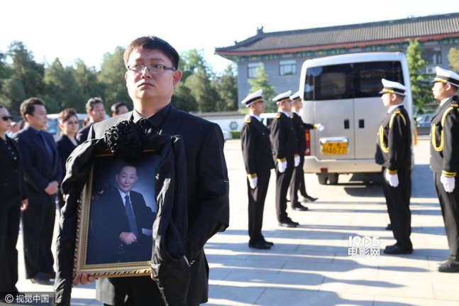 2016年5月3日,京劇大師梅蘭芳之子梅葆玖先生的遺體告別儀式在八寶山