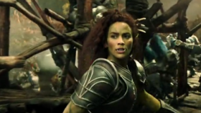 《魔兽》IMAX3D短预告 半兽人迦罗娜登场
