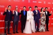 《功夫小兔俠》主創(chuàng)亮相紅毯 董維嘉一襲白衣登場