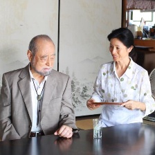 晃動的柚子葉