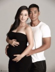 愛的懷抱！趙文卓夫婦拍攝“大尺度”孕照寫真