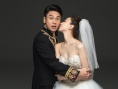 婚礼倒计时！朱孝天夫妇曝出复古婚纱大片秀甜蜜