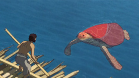 《红海龟》美国版预告 吉卜力风格魔幻版荒岛余生