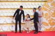 《親愛(ài)的》劇組亮相紅毯 張譯攜小演員李一情出席
