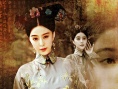 画框里的女人