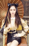 唐嫣登《时尚COSMO》封面 日系御姐范儿攻气十足