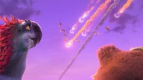 《冰川时代5：星际碰撞》台版预告 陨石打鸟篇