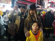 吳鎮(zhèn)宇費(fèi)曼共度萬(wàn)圣節(jié)  東京街頭同游搞怪不停