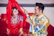 钟丽缇张伦硕大婚 曝中式礼服婚照新娘娇俏可人