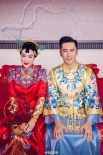 鐘麗緹張倫碩大婚 曝中式禮服婚照新娘嬌俏可人