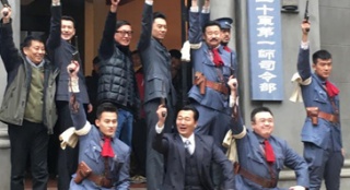 《建軍大業(yè)》南昌殺青 年輕演員扛起革命大旗