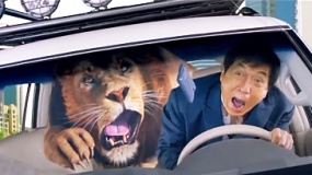 《功夫瑜伽》台湾版预告 成龙与狮同车闹事狂飙