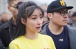 《大鬧天竺》路演 “大鬧巾幗”柳巖現(xiàn)場學(xué)側(cè)摔