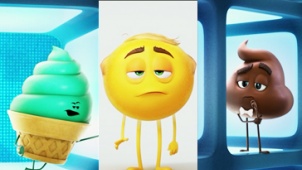 《Emoji大电影》先导预告 蛋糕&便便现身打嘴炮