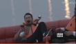 黄晓明变“泥人”遭热巧克力泼脸 与阮经天自拍