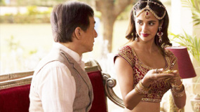 電影《功夫瑜伽》發(fā)布會 成龍訴苦拍戲溺水無人管