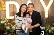 姚晨女儿百日宴露正脸萌态十足 章子怡唐嫣齐聚