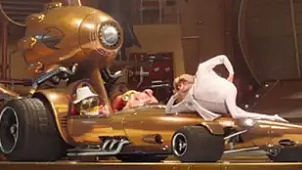 《神偷奶爸3》片段 黄金战车