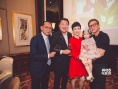 金巧巧儿子满月宴 女儿获尔冬升刘伟强轮番抱