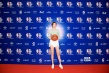 袁姗姗搭档金州勇士队 NBA现场投篮尽显青春活力