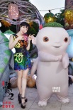 吴莫愁携《捉妖记2》群妖闹长隆 演“小护士”