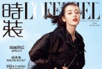 近日，人气演员迪丽热巴为某时尚杂志拍摄了一组秋日封面大片。