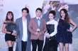 电影“宇宙有爱”香港首映 胜利唱歌喂饭引尖叫