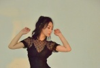 樂于與粉絲分享生活的她，配文也取自王菲《小題大作》其中一句歌詞